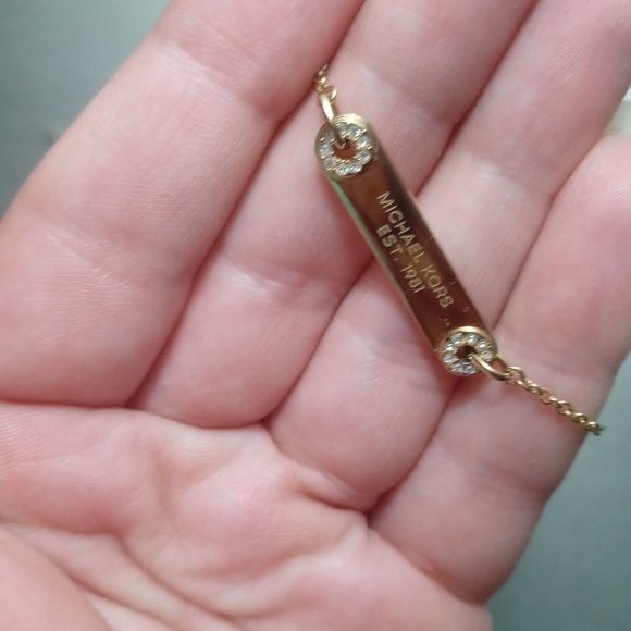 Michael Kors Jewelry - COPY - Michael kors gold reversible necklace